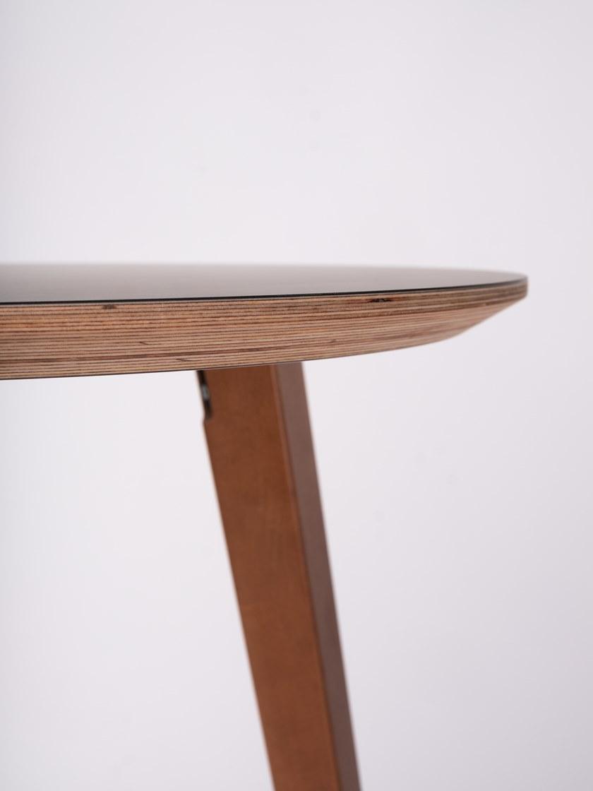 ONDARRETA Круглый высокий стол из бука Bob sun-id-1429797 - Вид №7