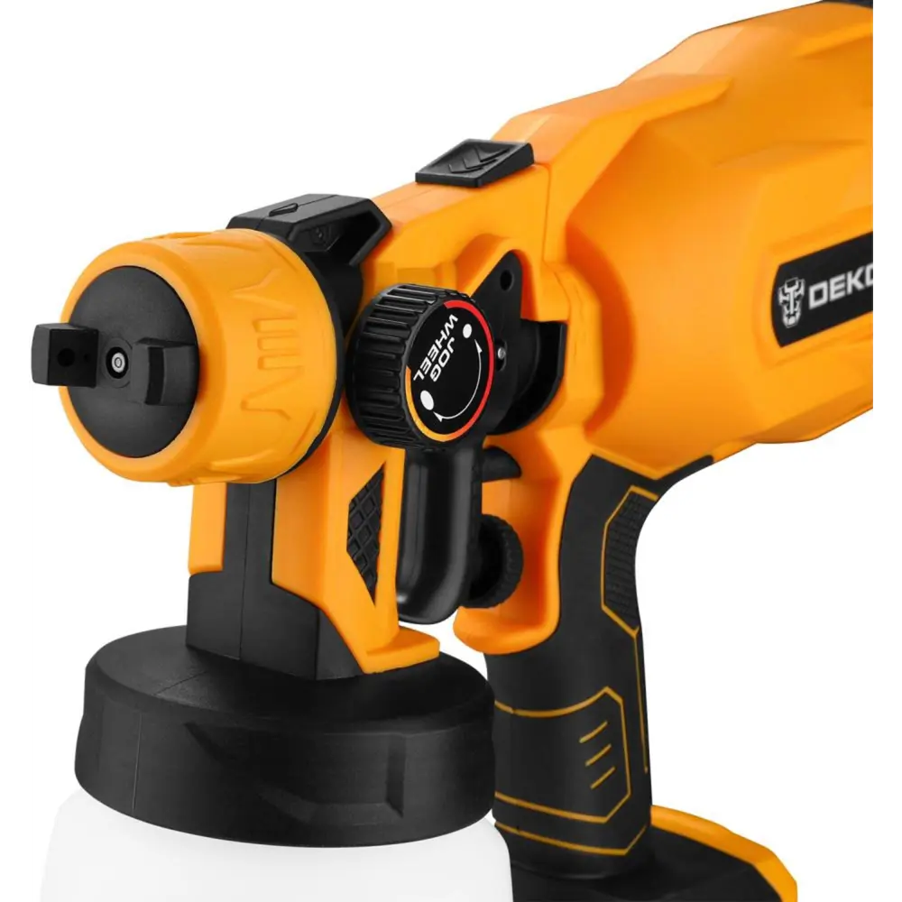 Краскопульт аккумуляторный Deko DKSG20K2, 20 В Li-ion 2 Ач, 0.6 л/мин STLM-2048595 - Вид №2