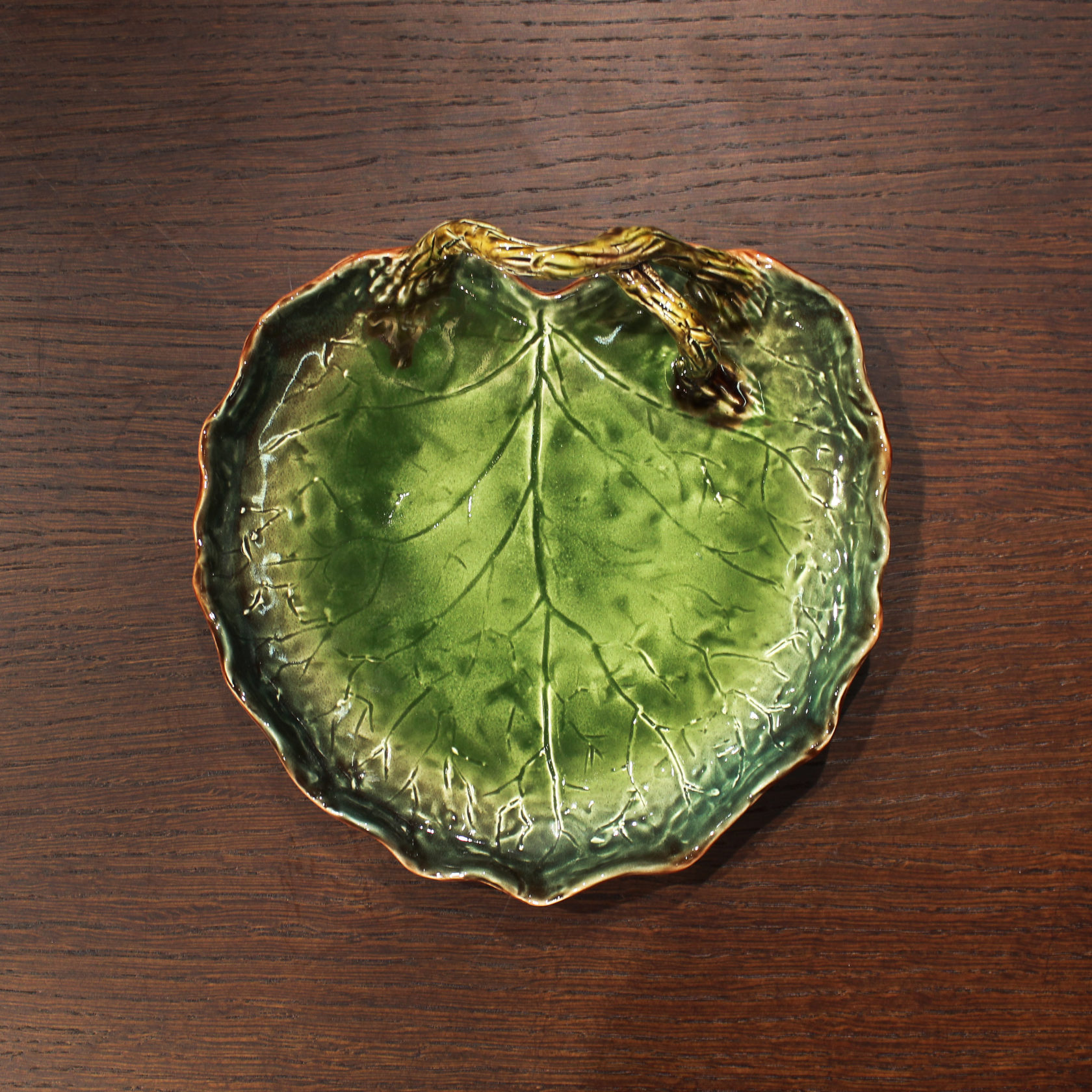 Блюдо дополнительное Зелено-оранжевый PROVANSFAIENCE sun-id-994488 - Вид №8