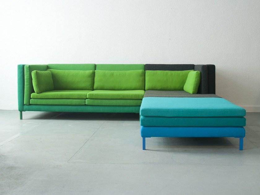 Branca Lisboa Модульный тканевый диван с шезлонгом Layer sun-id-1441217 - Вид №2