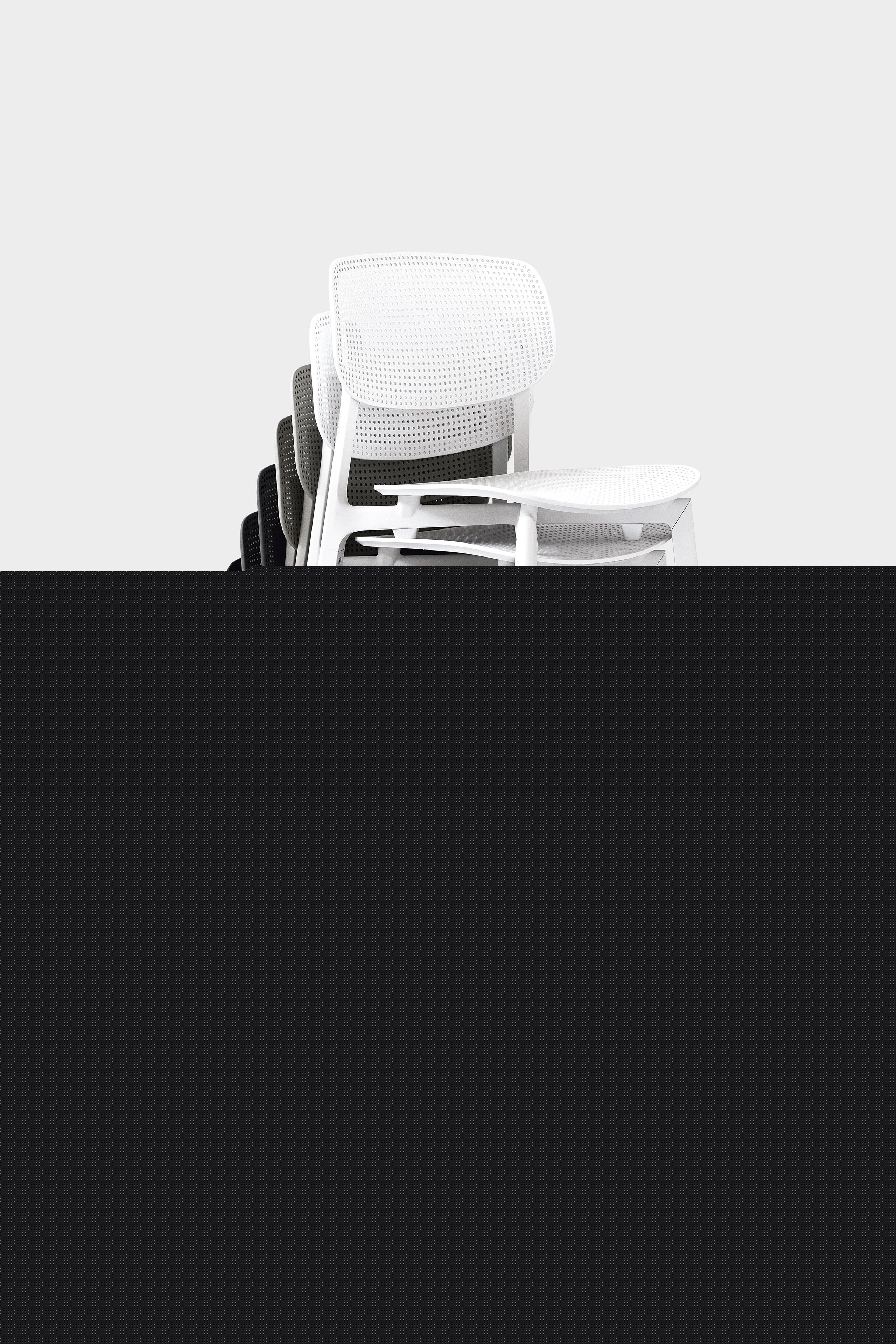 Штабелируемый стул из полипропилена Kristalia Colander ARCH-00024220 - Вид №14