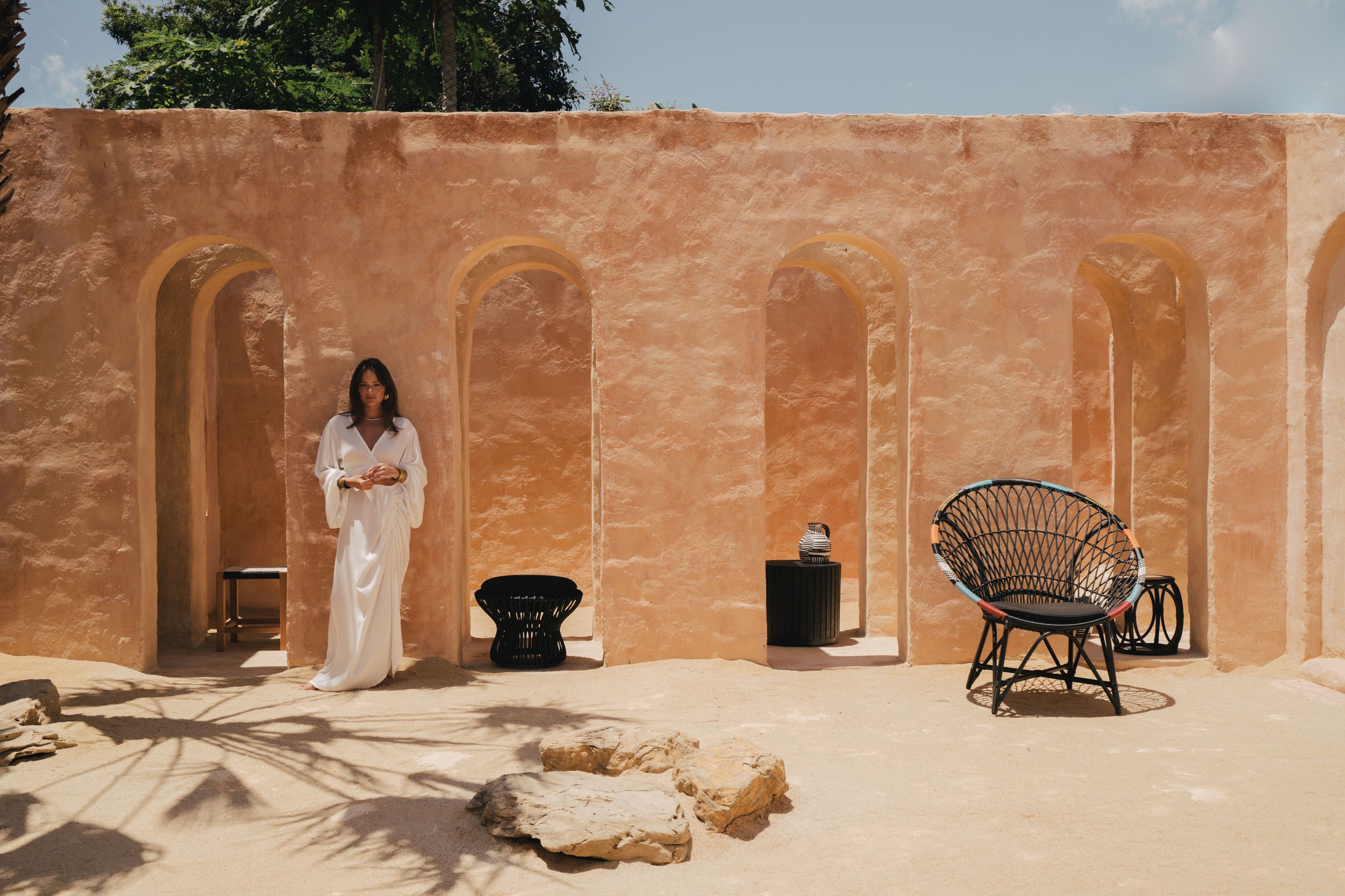 Круглый стол из тикового дерева cbdesign 70 ARCH-00131612 - Вид №2