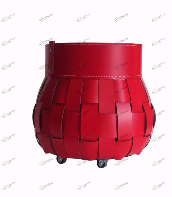 LIMAC design FIRESTYLE Контейнер / подставка для журнала из регенерированной кожи  Pltr45cc 