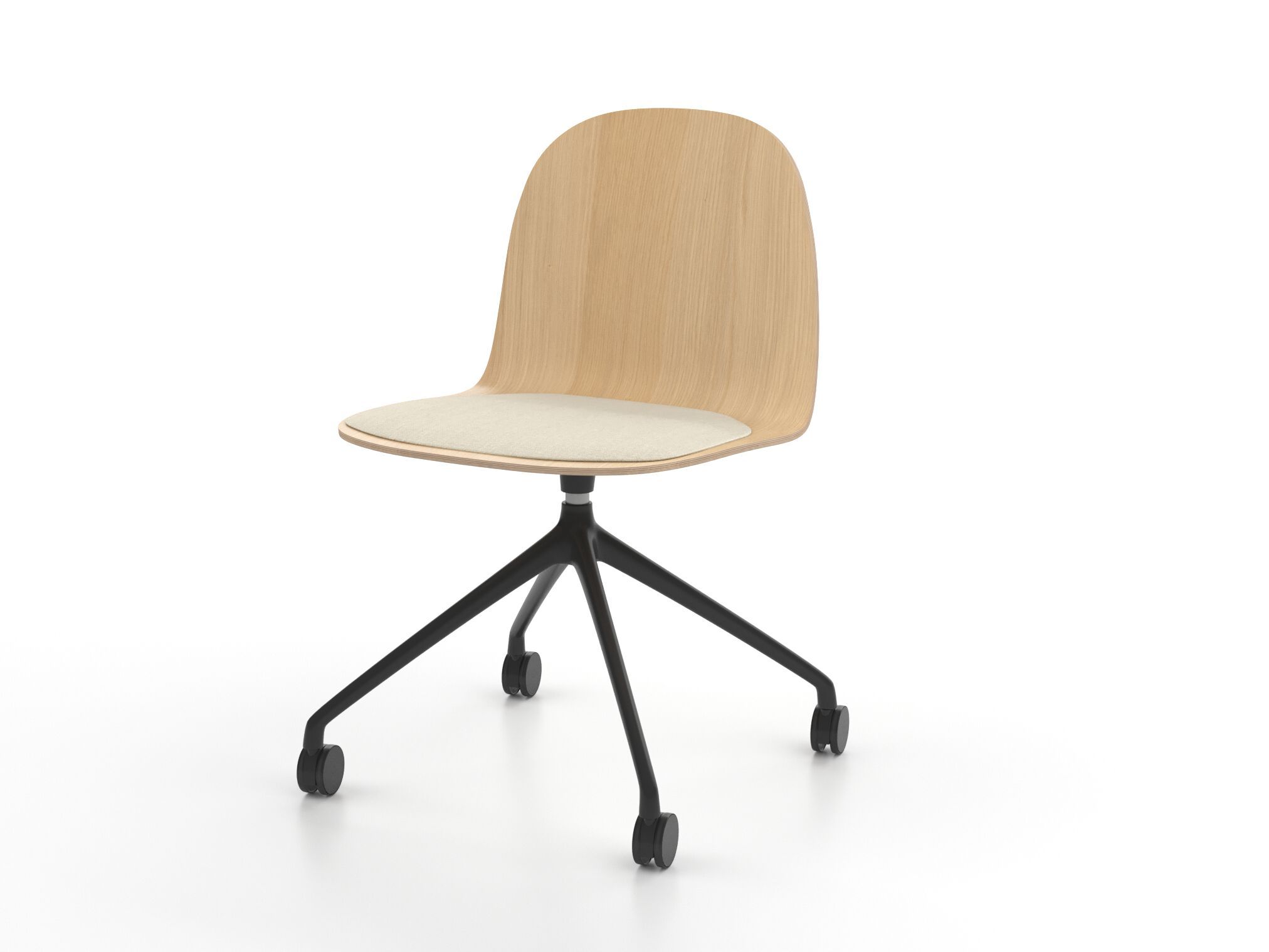 Вращающееся кресло с мягким сиденьем Omelette Editions TERRA SWIVEL ARCH-00097831