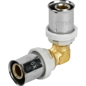 Угловой фитинг AQUABEAM 90° 16 мм для трубных систем 82275212