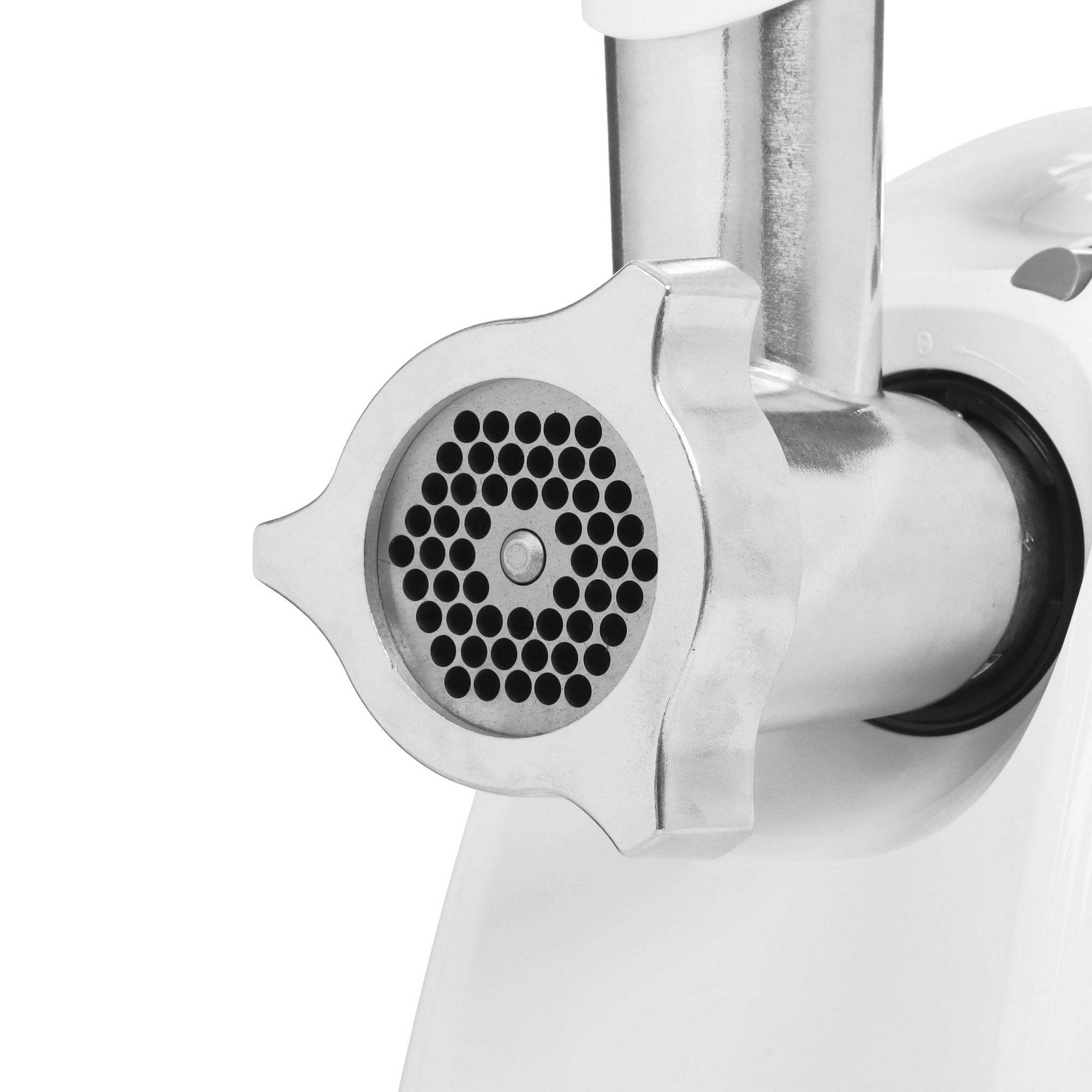 8195308 Мясорубка электрическая Аксион М 641.02 белый STDN-0117036 - Вид №4