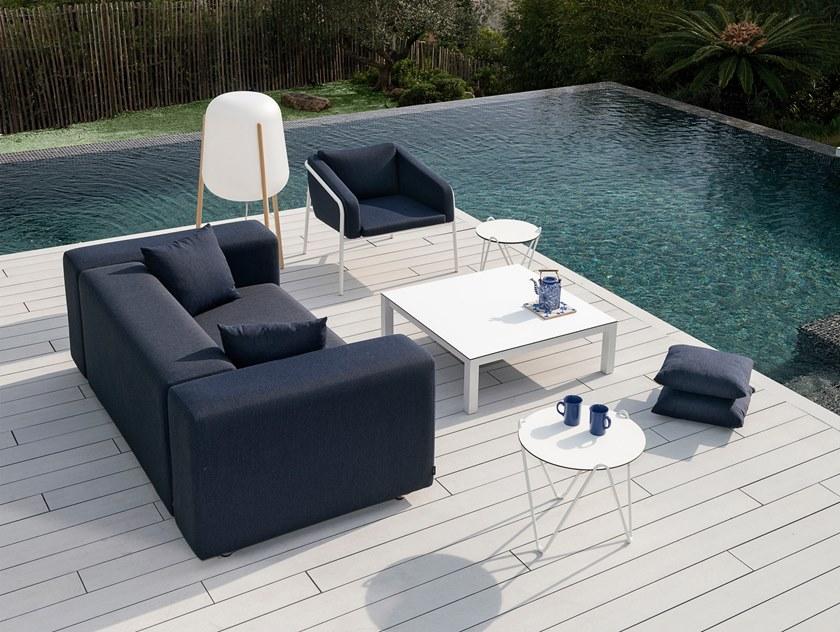 calma Садовый диван 2 мест из ткани sunbrella® Dorm 816  - Вид №2