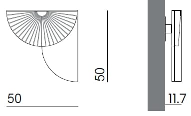 Светодиодные настенные светильники Bizzotto Italia ARCH-00018456 - Вид №5