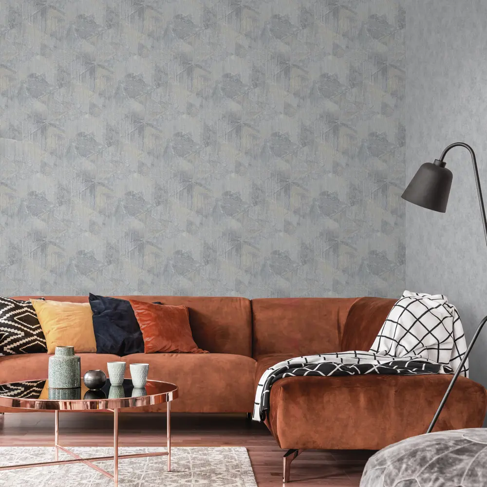 Erismann Monolit: Флизелиновые обои серого оттенка для стильного интерьера 89351219 STLM-0813589 - Вид №4