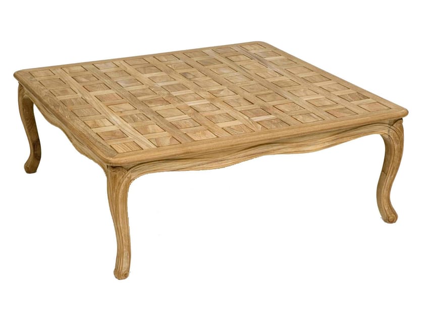 Квадратный стол из тикового дерева ASTELLO Pensée ARCH-00114899