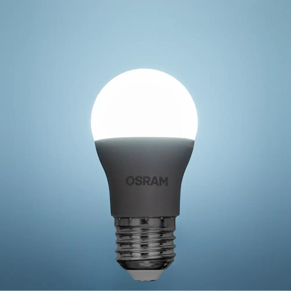 Лампа светодиодная Osram шар 9Вт 806Лм E27 холодный белый свет STLM-2199768 - Вид №2