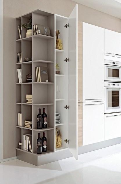 Cucine Lube Лаковая встроенная кухня Swing sun-id-1402069 - Вид №1