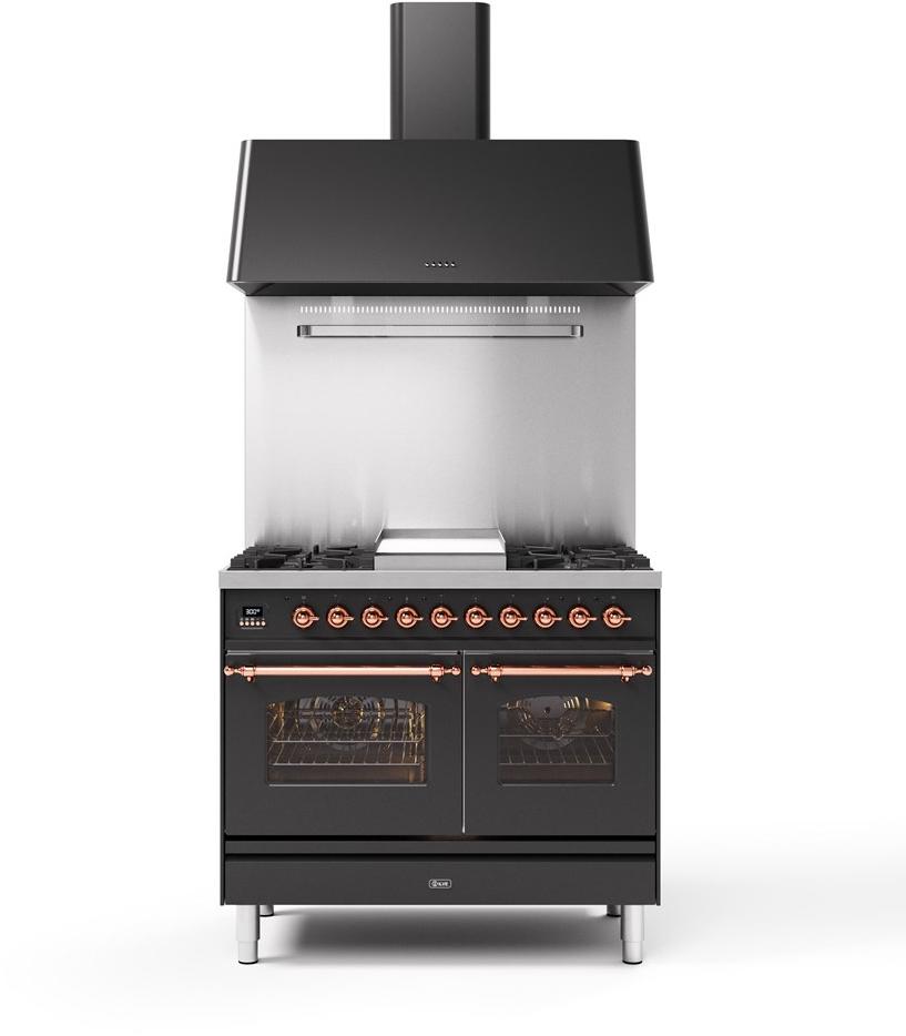 Ilve Отдельностоящая стальная кухня Nostalgie Pd10n Santreyd - Вид №4