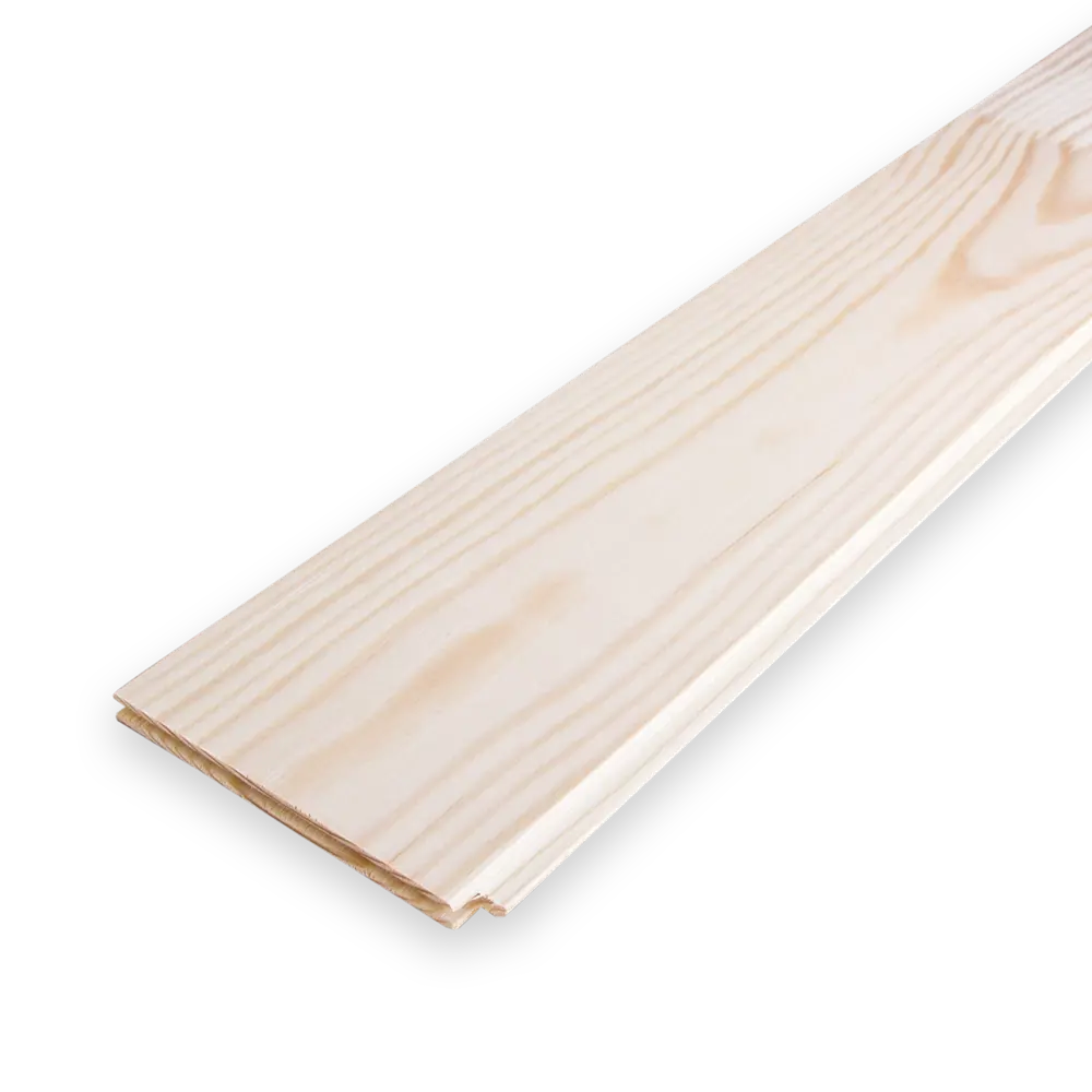 Деревянная панель 8x96x3000 мм хвоя сорт Экстра с фаской угла АРЕЛАН STLM-2091850