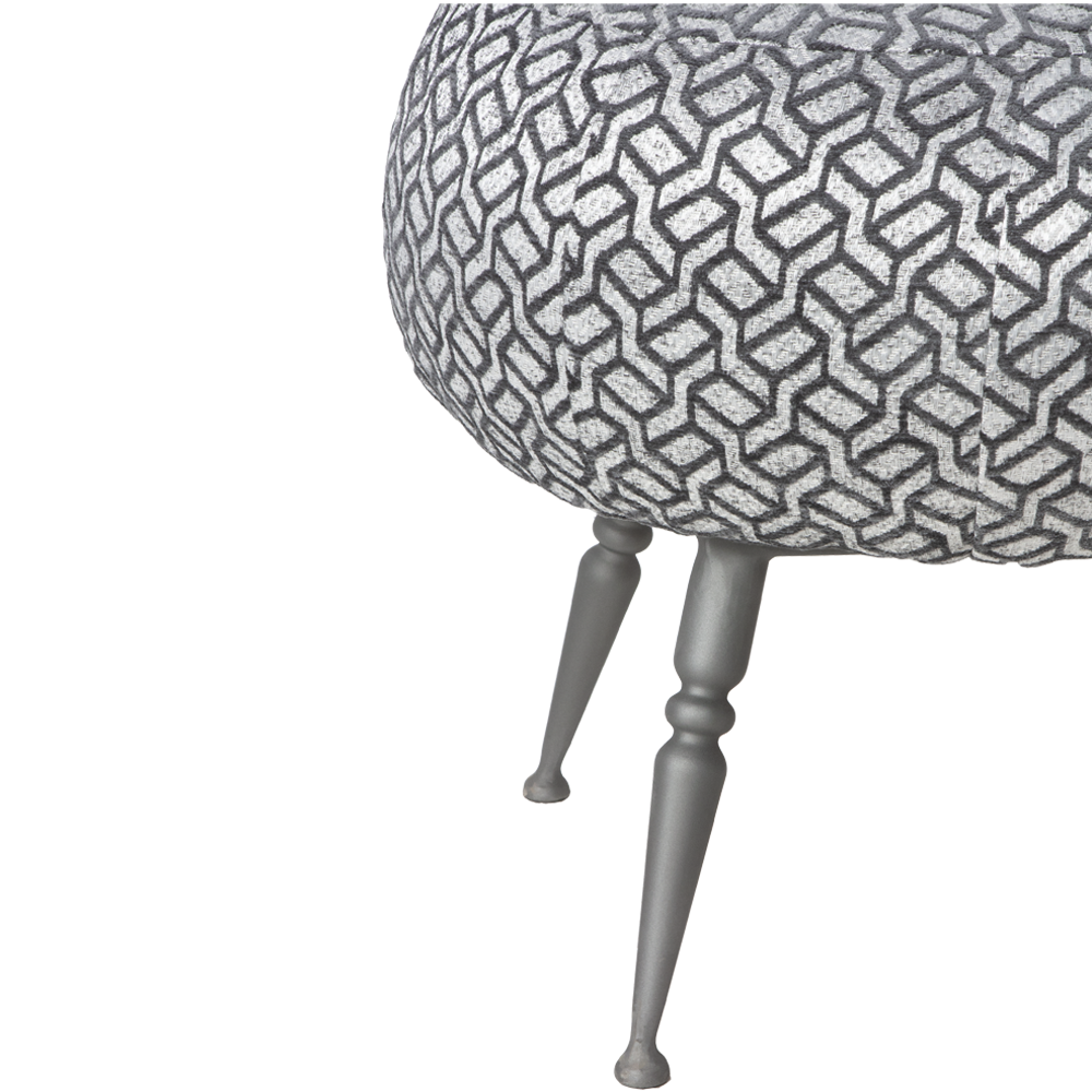 14034 Банкетка Французик Люкс Грей BOGACHO 4627174556223 - Вид №2