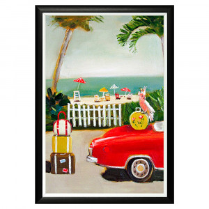 896519535_1818 Арт-постер "Розовый попугай" Object Desire