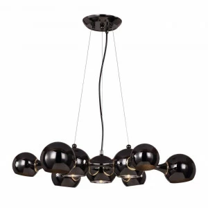 Люстра дизайнерская Cackle черная 1739-9P SUPERNW KOSMOS 057093 Черный