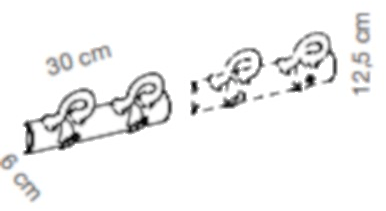 Caimi Brevetti Настенная вешалка из технополимера sun-id-1348418 - Вид №3