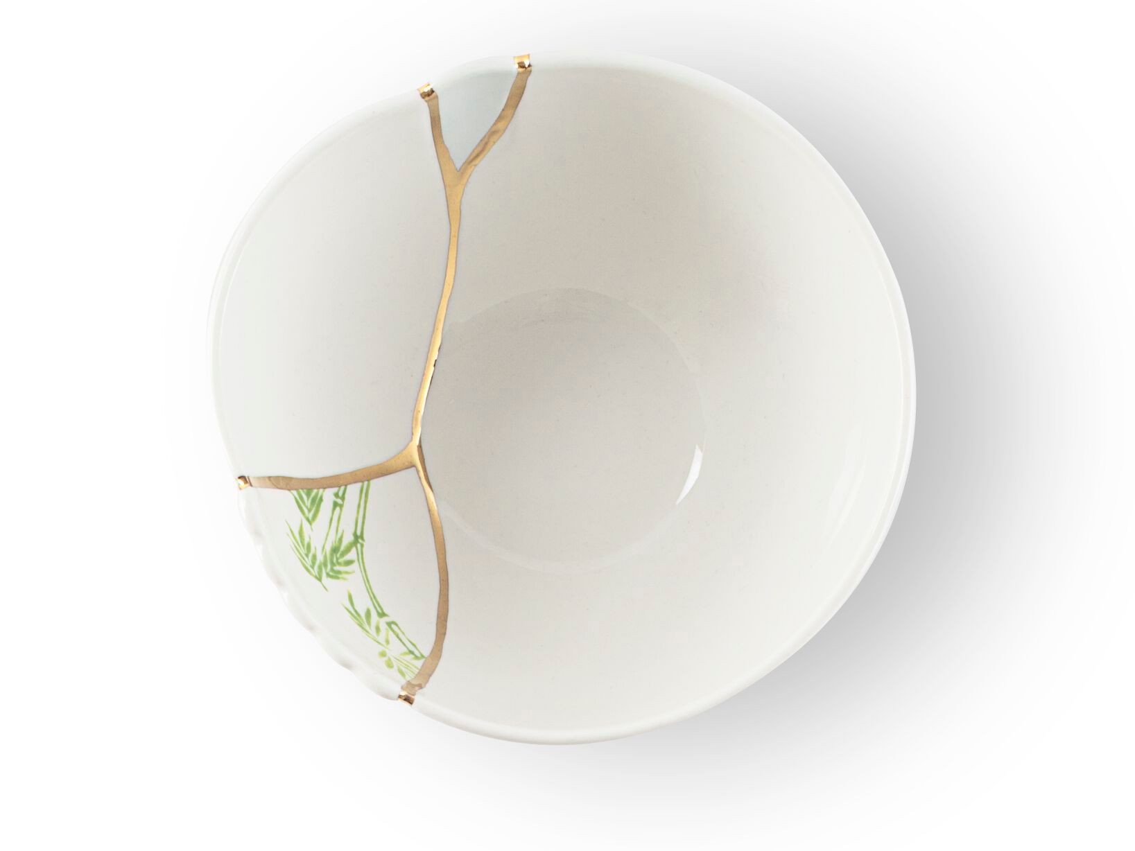 Фарфоровая и золотая чаша Seletti Kintsugi ARCH-00024500 - Вид №4