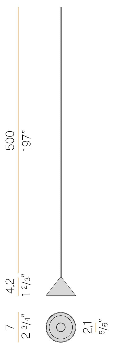 Литой алюминиевый светодиодный подвесной светильник Panzeri Rendez-vous ARCH-00075833 - Вид №11