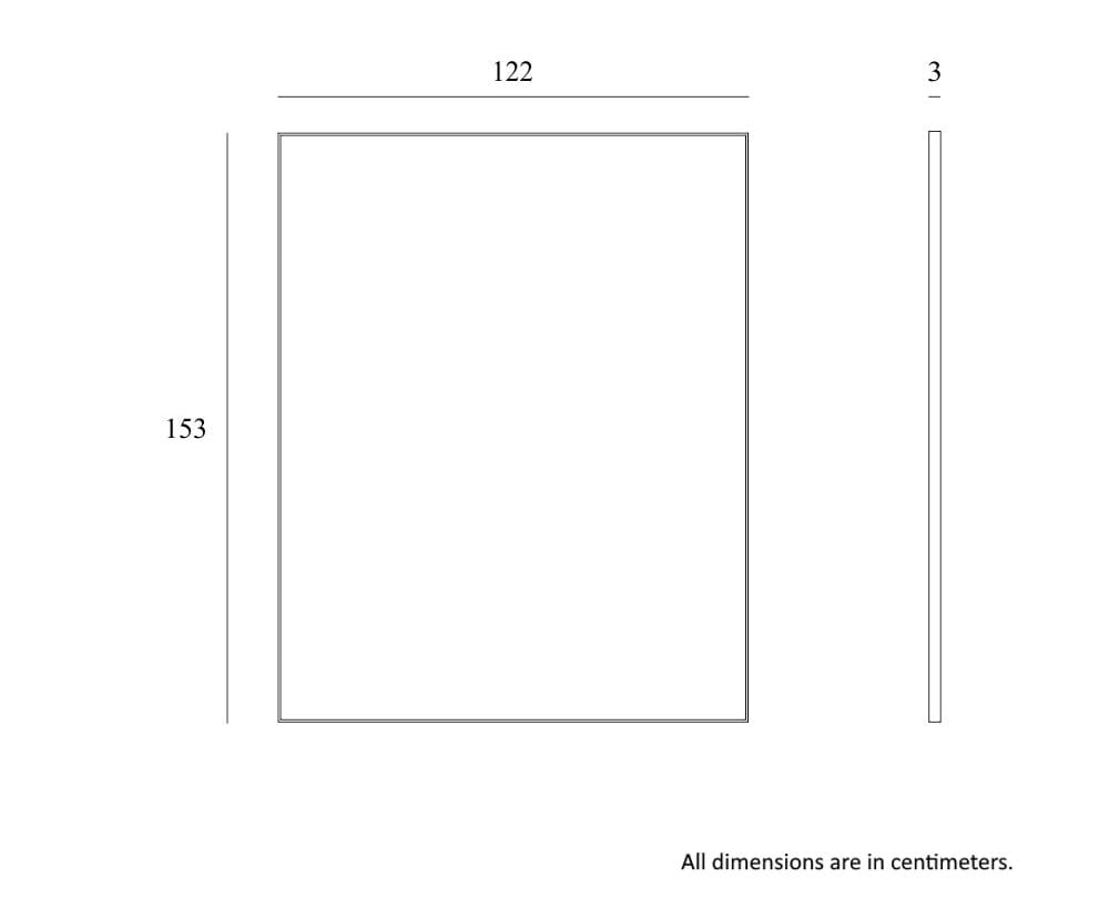Прямоугольное зеркало с рамой стены Ethnicraft Состаренные зеркала ARCH-00068719 - Вид №4