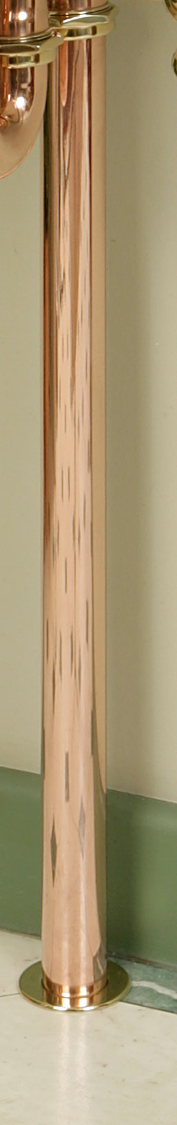 TCWP722EXTS S-образная труба и фланец сифона для сифона Thomas Crapper  - Вид №1