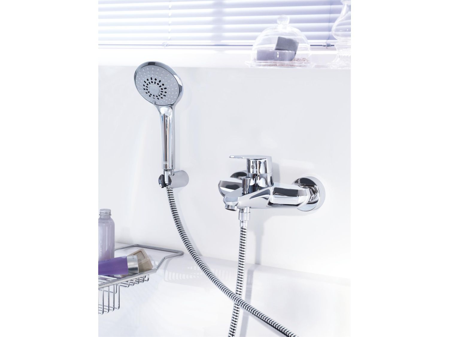 Настенный смеситель для ванны/душа с переключателем Grohe Eurodisc Cosmopolitan ARCH-00097957 - Вид №1