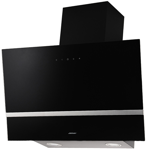 9014722 Вытяжка наклонная Jetair CLIFF 60/A/BL черный/серебристый STDN-0018503