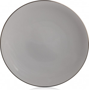 10640844 Lenox Тарелка обеденная Lenox "Трианна" 28см (дымчатая) Фарфор