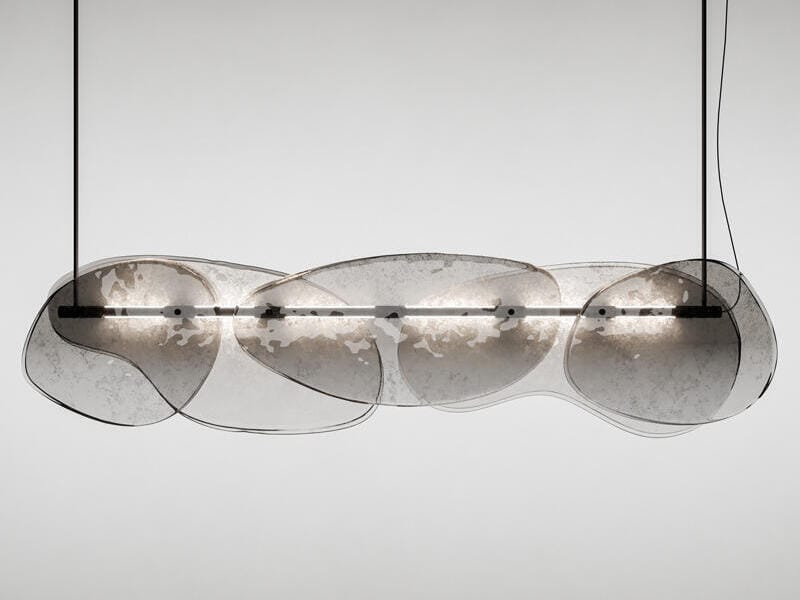Стеклянный светодиодный подвесной светильник ARTE VENEZIANA Melt ARCH-00117625 - Вид №3
