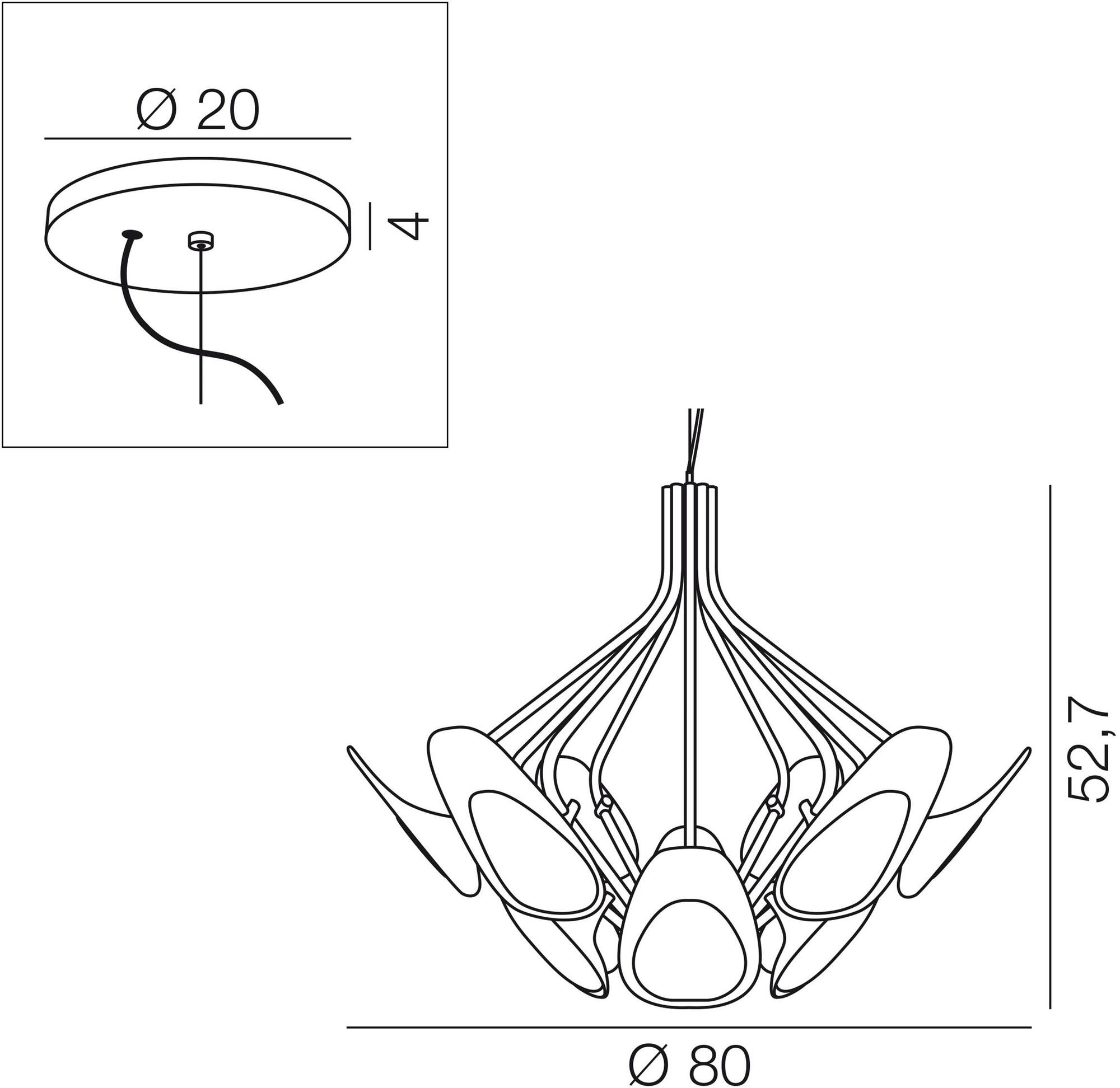 KUNDALINI Металлический светодиодный подвесной светильник sun-id-1355340 - Вид №2
