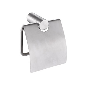 GFmark - Держатель туалетной бумаги с экраном, из нержавеющей стали с резным креплением, код: 81003