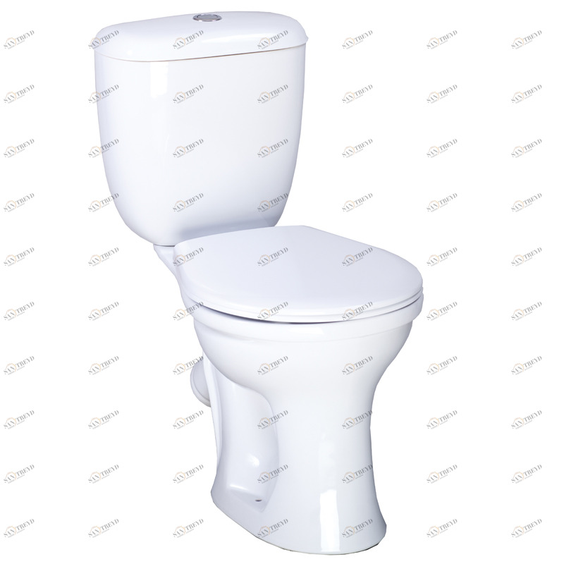 13800 Компакт унитаз с бачком Белый Лобненский Стройфарфор  Россия 