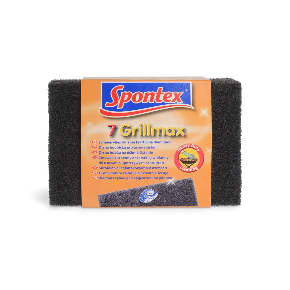 Жесткая губка Spontex 7 Grillmax 7 шт. 84177026 STLM-2027102  - Вид №1