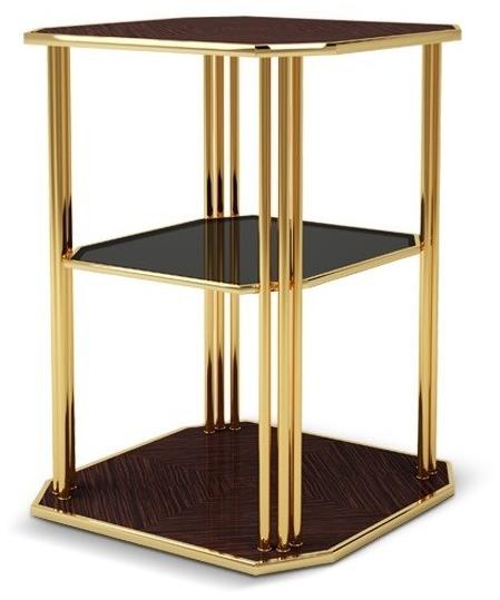 Porustudio Журнальный столик из латуни для гостиной sun-id-1477401 - Вид №1