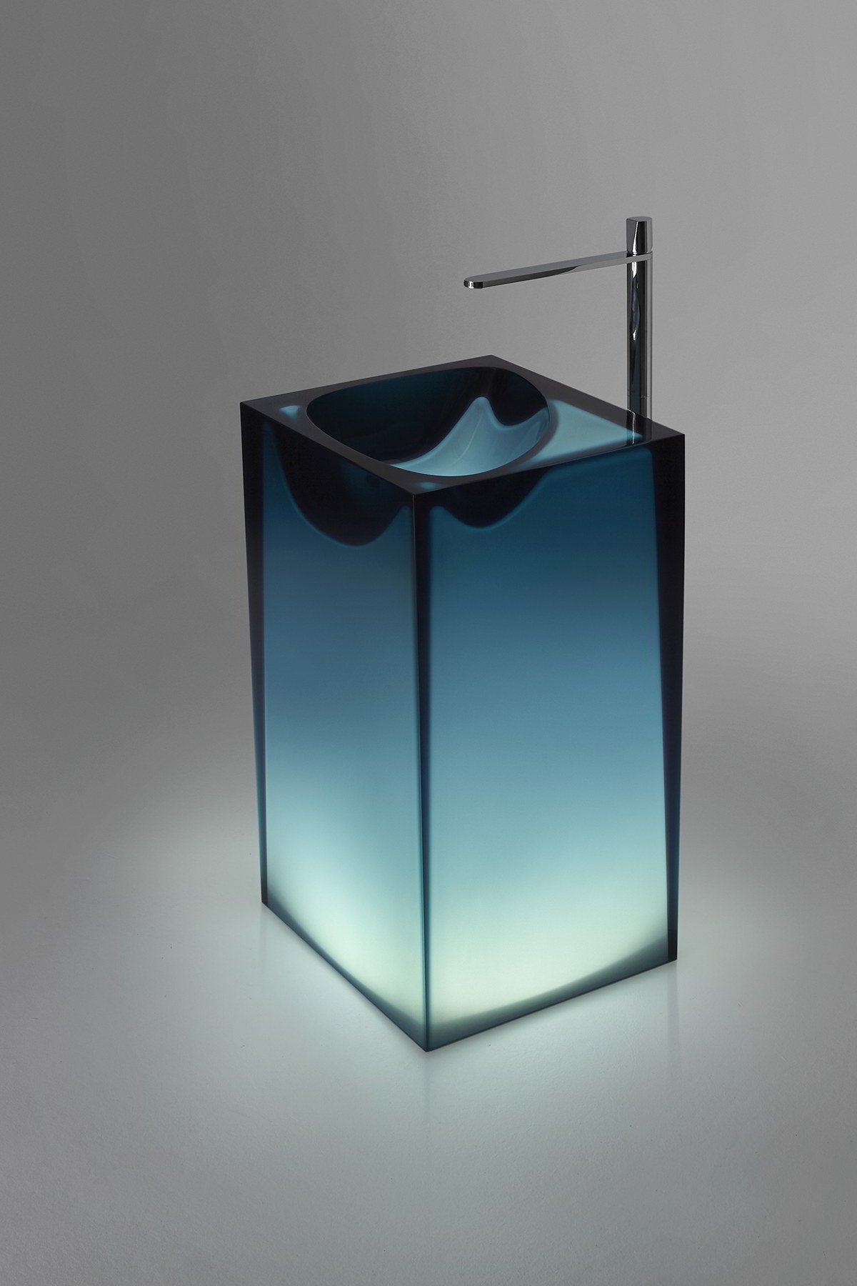 ASTRO E AURA Напольная раковина стоящая прямоугольная Antoniolupi  - Вид №8