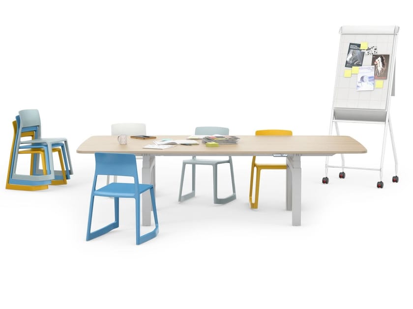 Деревянный прямоугольный стол для совещаний VITRA CDS ARCH-00021301