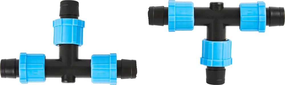 Тройник BOUTTE для капельного полива 16 мм (2 шт) 87480804