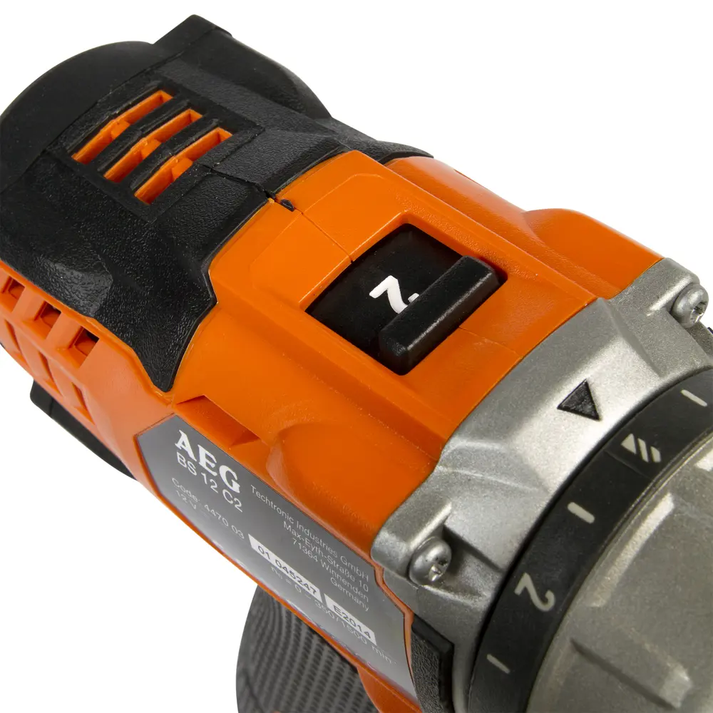 Шуруповерт аккумуляторный AEG BS 12C2, 12 В Li-ion 1.5 Ач 12703301 STLM-2100049  - Вид №2