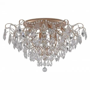 Потолочная люстра Favourite Pluvia 2447-9U FAVOURITE ДИЗАЙНЕРСКИЕ, PLUVIA 336760 Золото;прозрачный