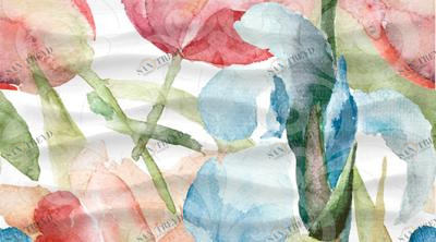 Декор Dec Tulip Panno B 25х45 Ceradim sun-id-324808