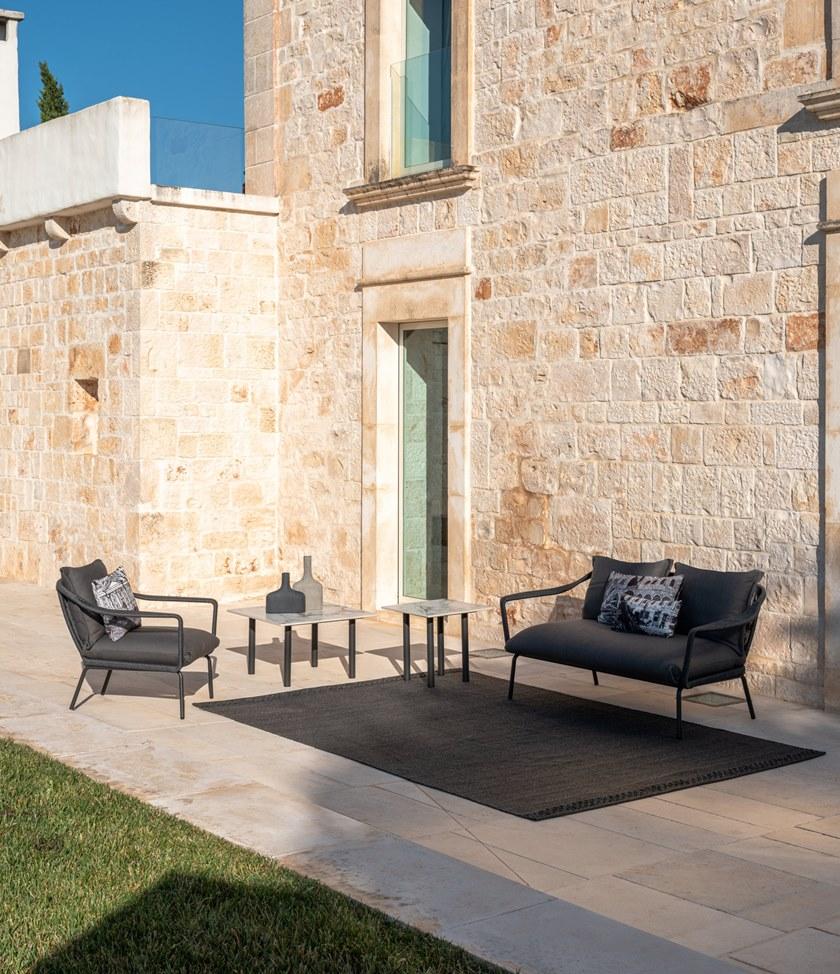 Talenti Садовое кресло из ткани с подлокотниками Cruise alu Crualupl - Вид №6