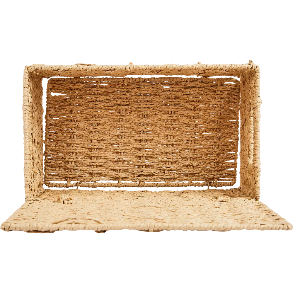 SPACEO Корзина для мелочей из бумажной веревки с металлическим каркасом 89344335 Kub STLM-1081174 - Вид №2