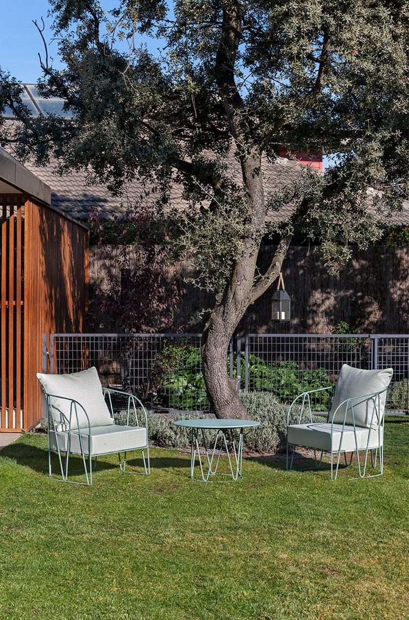 iSimar Садовое кресло из оцинкованной стали с подлокотниками Lagarto 9159 - Вид №7