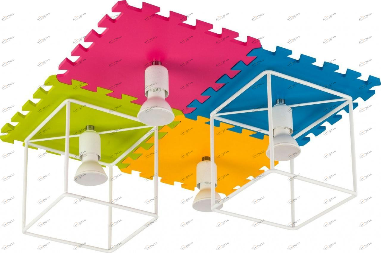 Потолочная люстра Nowodvorski Blocks 9726 NOWODVORSKI BLOCKS 183803 Разноцветный 