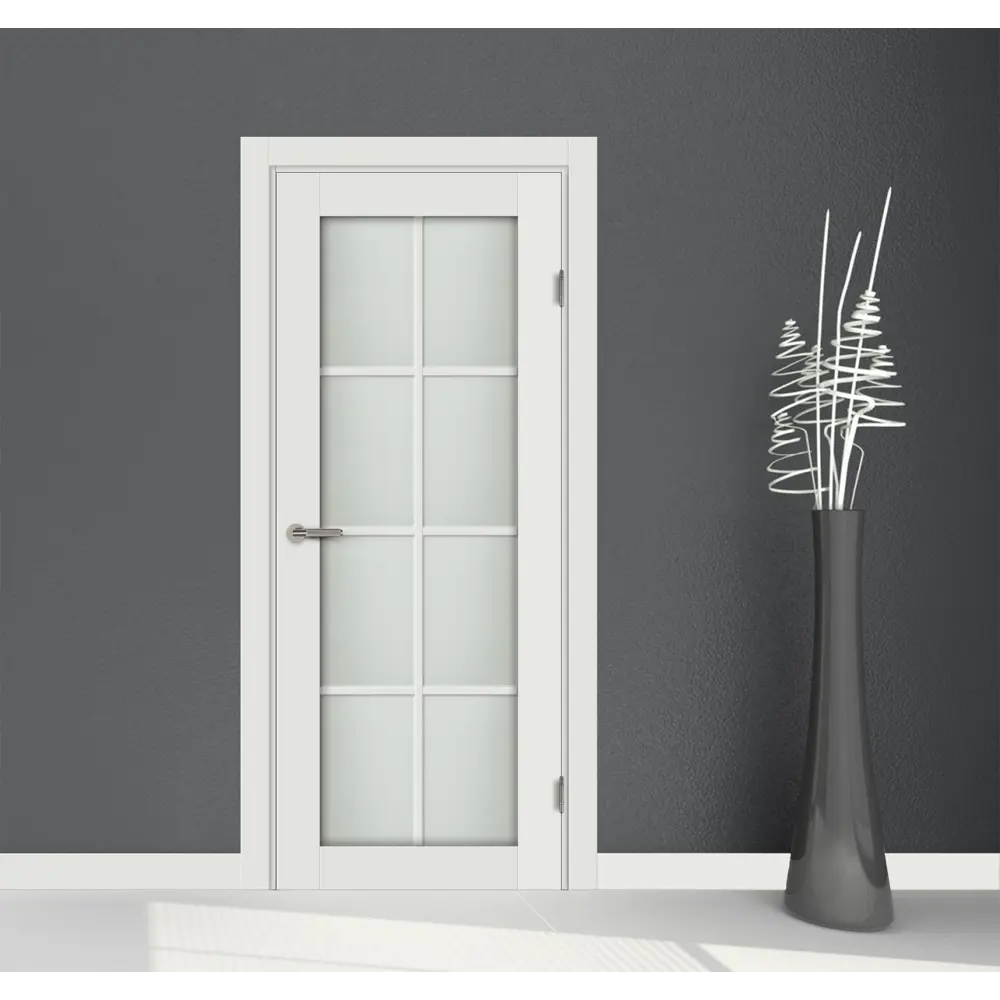 Межкомнатная дверь МАРИО РИОЛИ Пьемонт 60×200 см с декоративным стеклом 87548455 STLM-1428314 - Вид №6