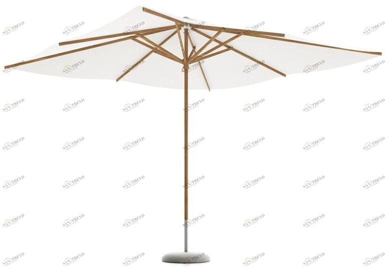 Atmosphera Квадратный зонт из тика и акрила Desert Omb.de.