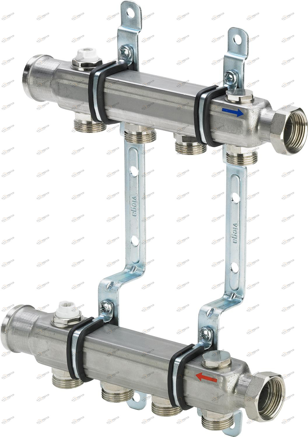 587 550 Модель 1078 Трубопроводные системы  Viega Smartpress  Коллекторы Santreyd 