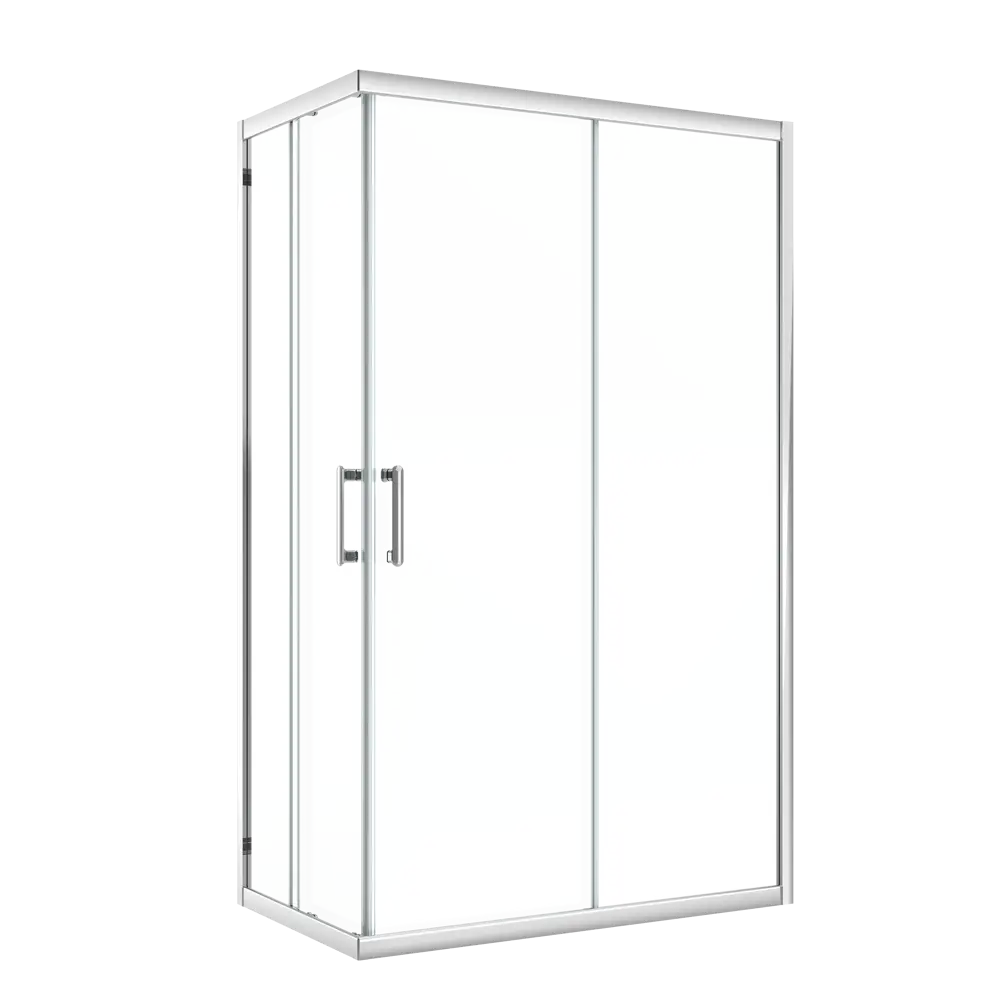 Комплект стекол для душевой ширмы Sensea Easy 120x80 см прозрачное стекло, цвет профиля на выбор 85868667 STLM-2005902 - Вид №1