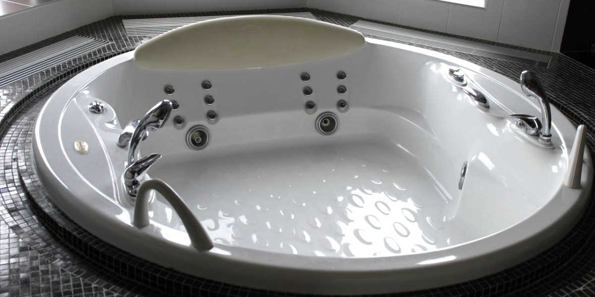 Ванна встроенная с гидромассажем "BASE" Gemini 9443-056 Jacuzzi 9443056 - Вид №1